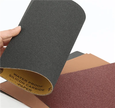 Kraft paper and latex paper in the sandpaper industry