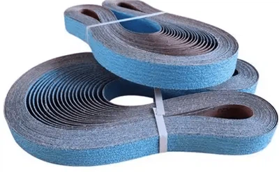 High-efficiency grinding fiber-reinforced abrasive belts High-efficiency grinding fiber-reinforced abrasive belts